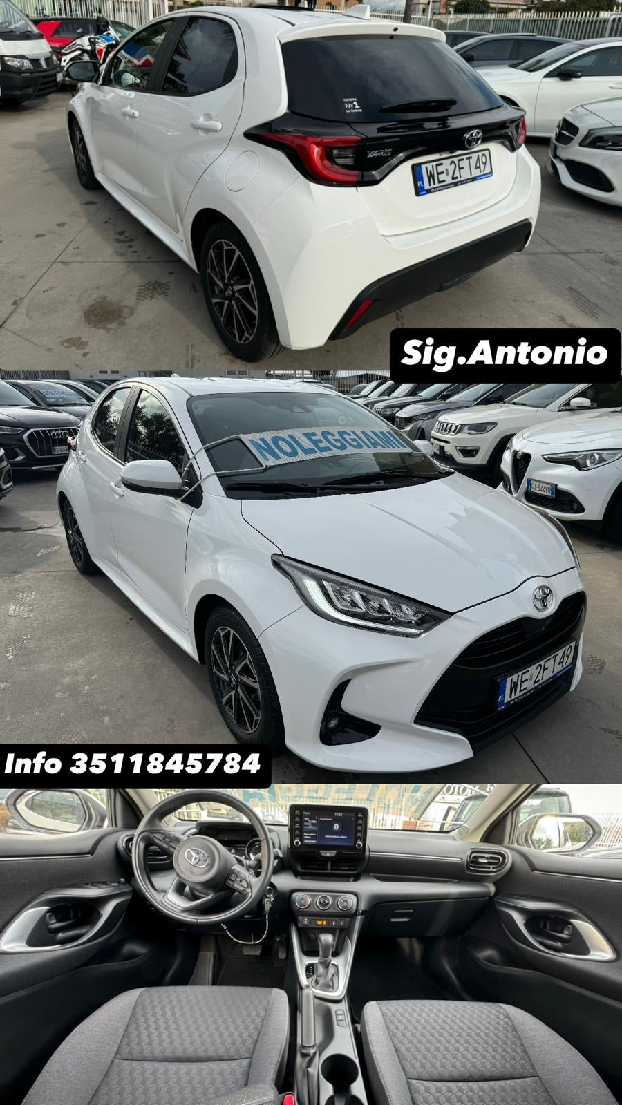 Toyota Yaris Bianca